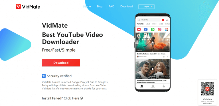 vidmate link open